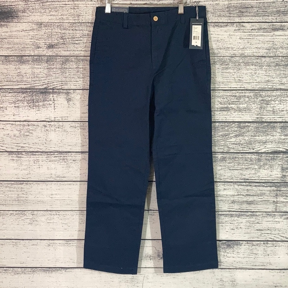 NWT Vineyard Vines Classic Fit Club Pant Blue Blazer Size 18